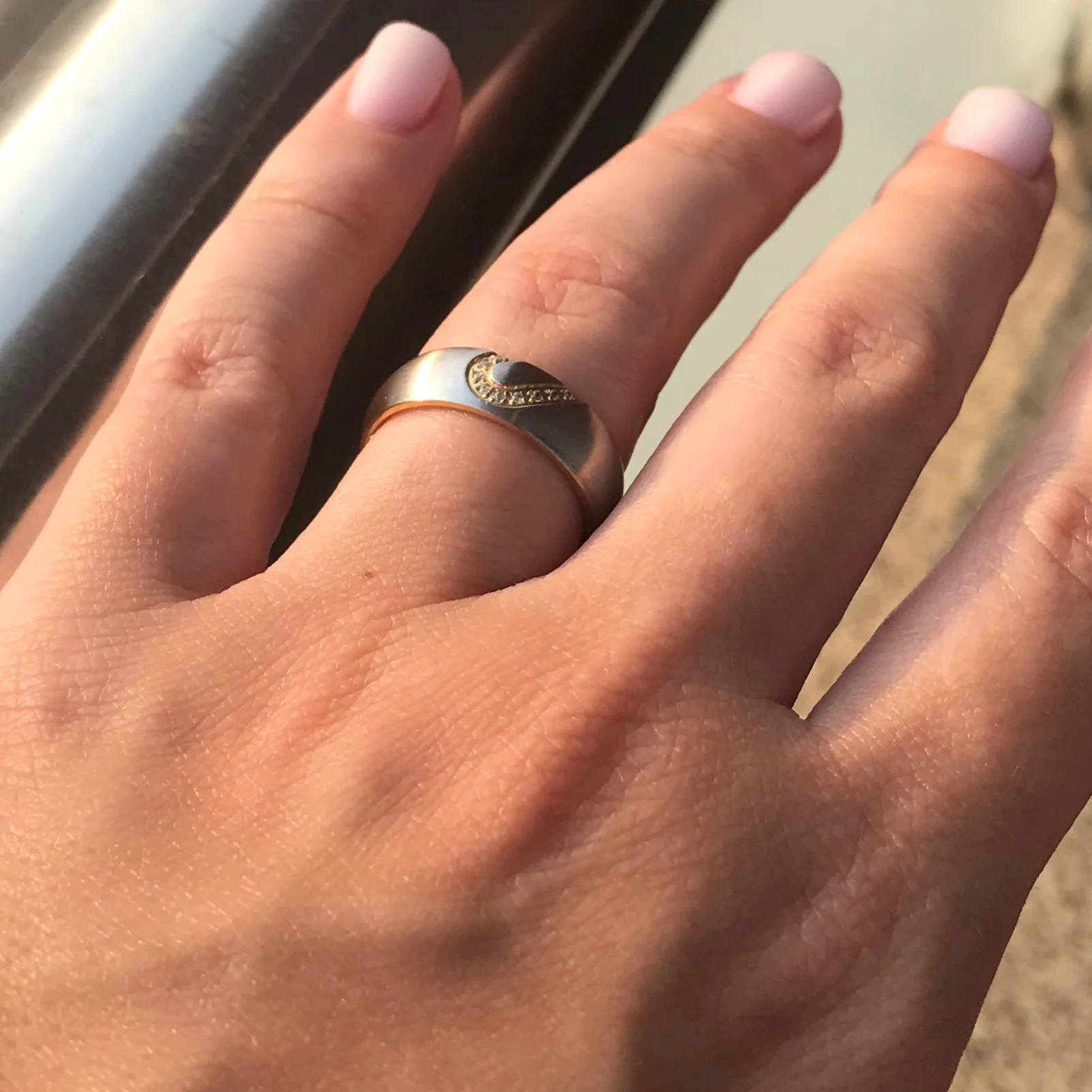 Aliança Coração Unido 6mm em Aço - Alianças de Namoro ou Compromisso (para Namorados) - REF1113 - Image 7