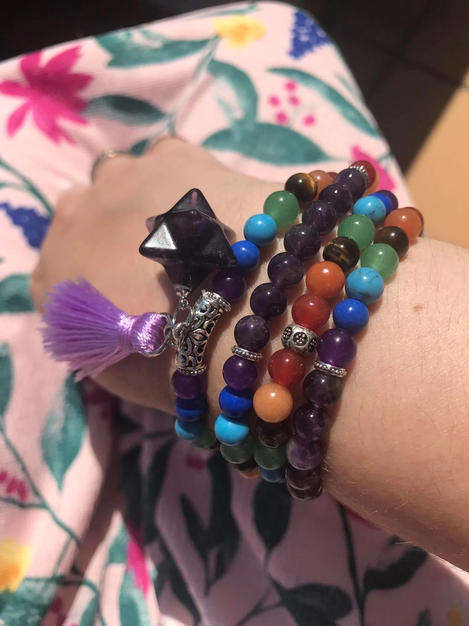 Japamala Ametista com Estrela e Tassel - REF1803 - Image 8