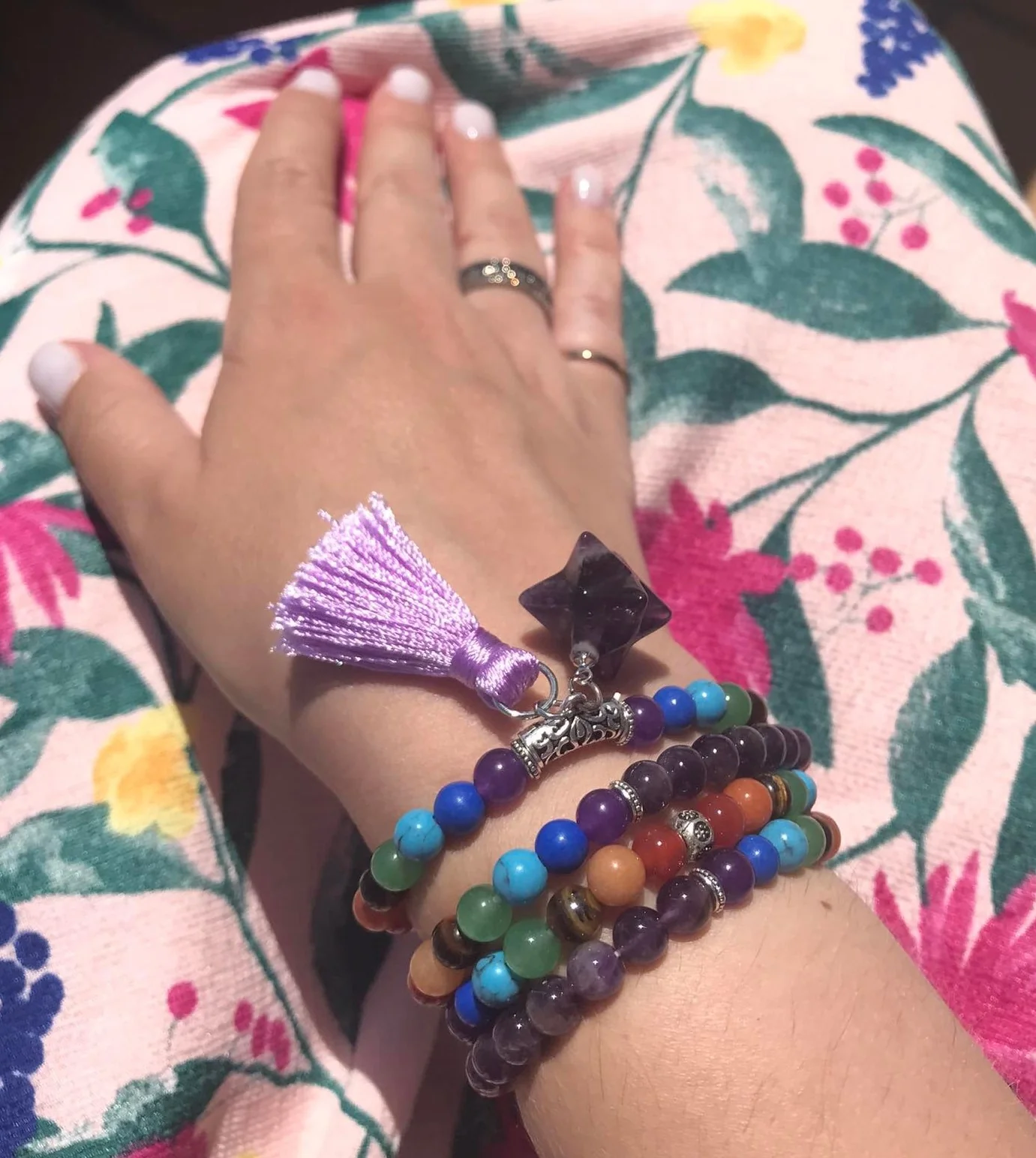 Japamala Ametista com Estrela e Tassel - REF1803 - Image 9