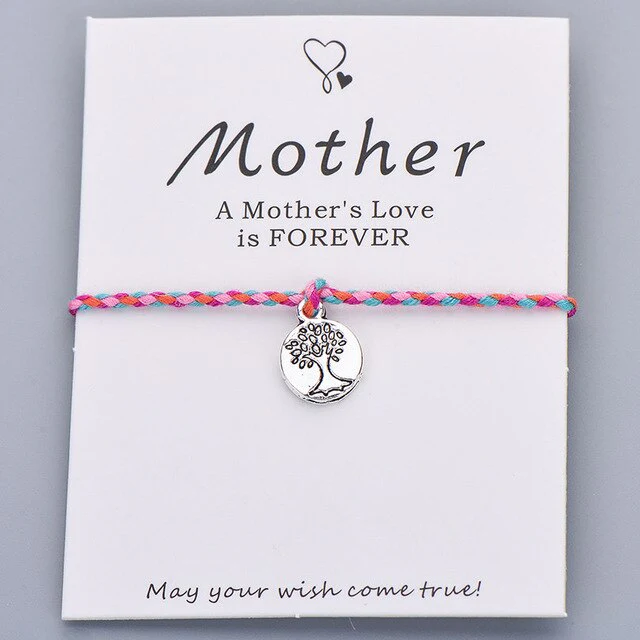 Pulseira Ajustável para a Mãe com Pendente Árvore da Vida - REF1056 - Image 3