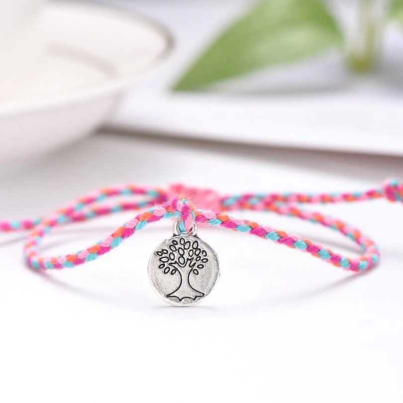 Pulseira Ajustável para a Mãe com Pendente Árvore da Vida - REF1056 - Image 6