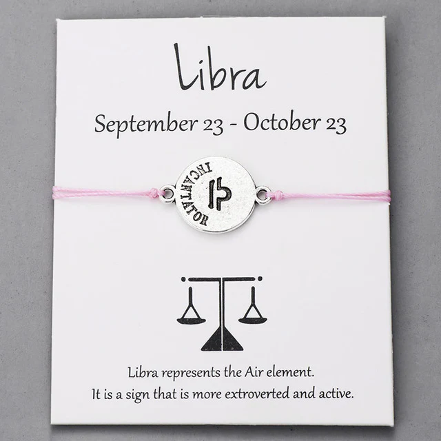 Pulseira Signos do Zodíaco - 12 Constelações - REF1062 - Image 3