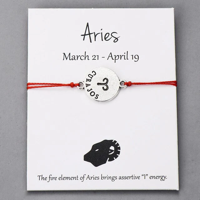 Pulseira Signos do Zodíaco - 12 Constelações - REF1062 - Image 6